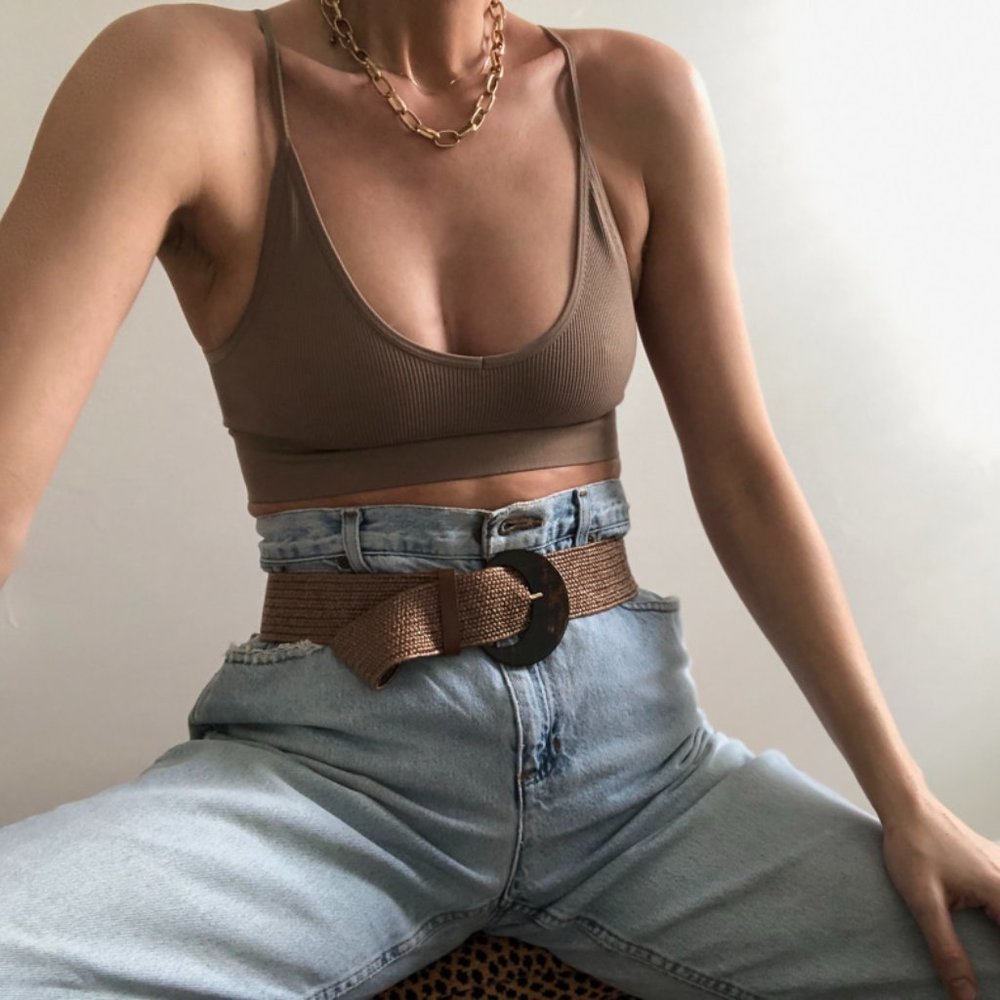 Low Back Bralette Crop Top